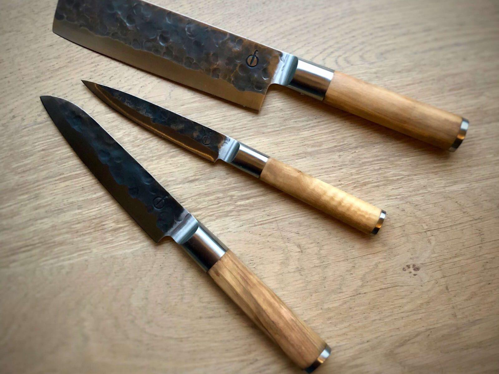 Japanse keukenmessen: Nakiri, Petti-mesje, Santoku